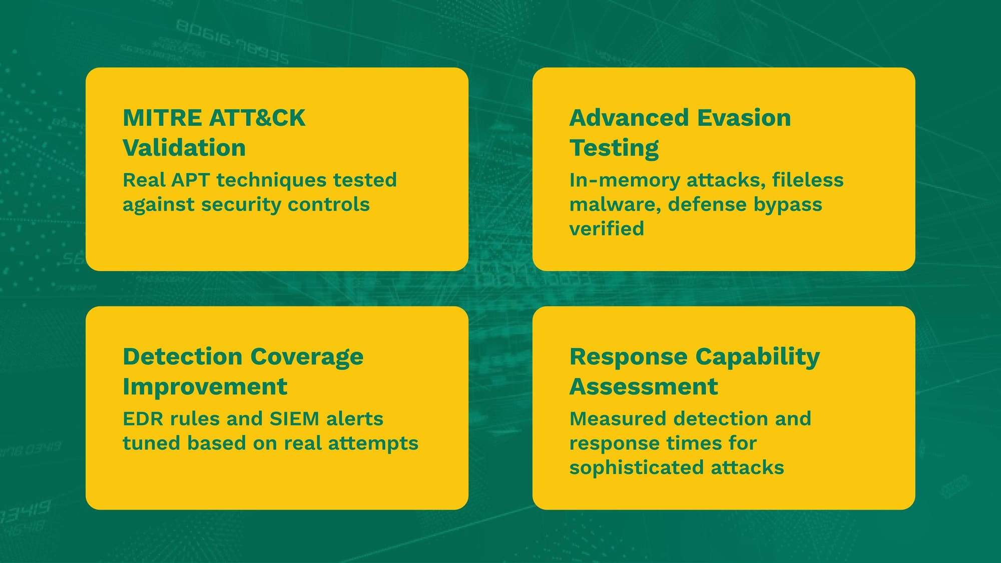 Detection Gaps Closed