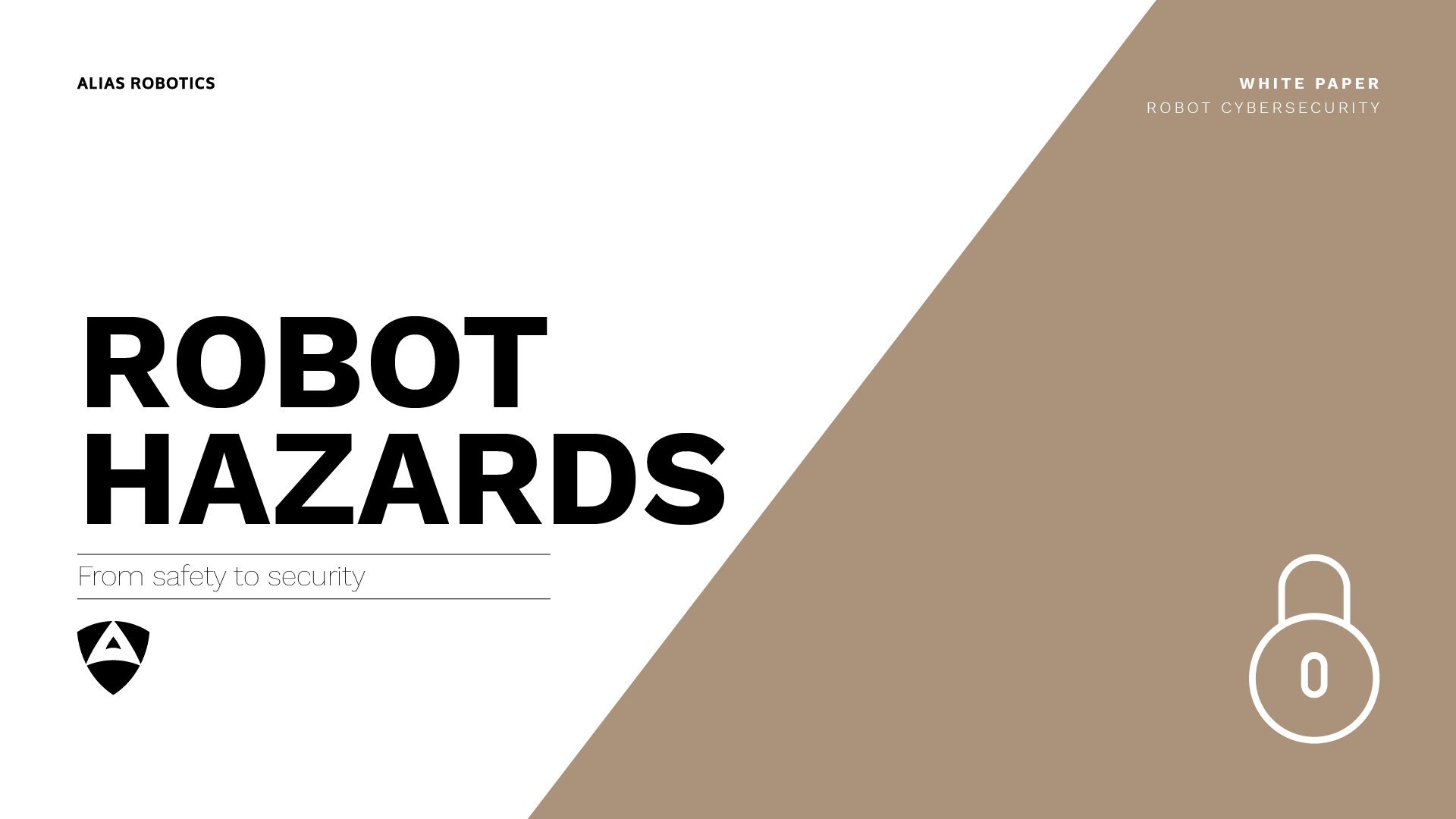 Robot hazards: from safety to security