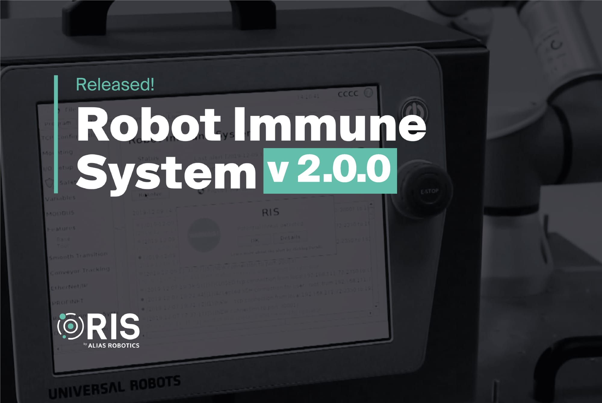 Robot Immune System (RIS) version  2.0.0 released