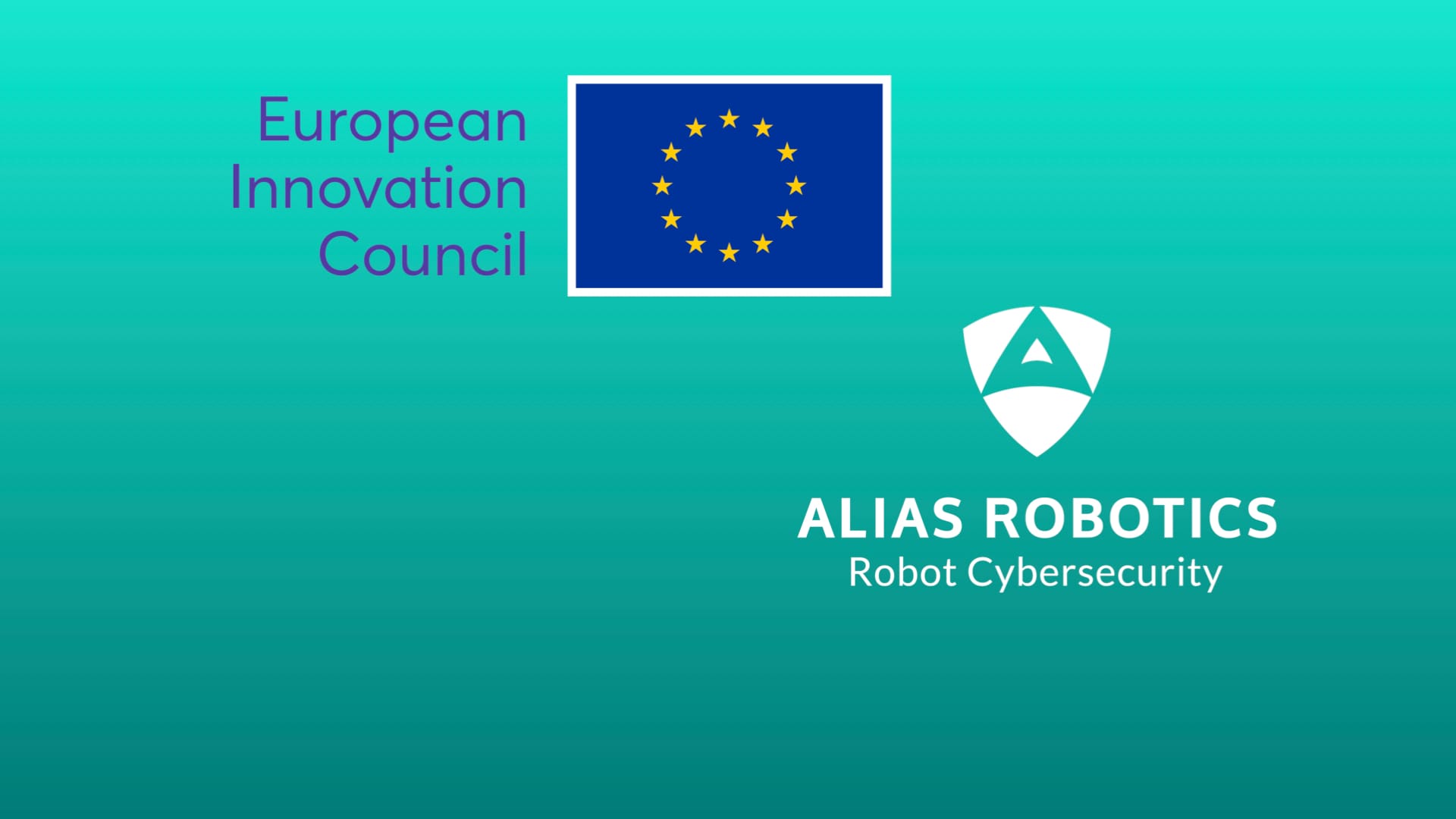 EIC and Alias Robotics logos