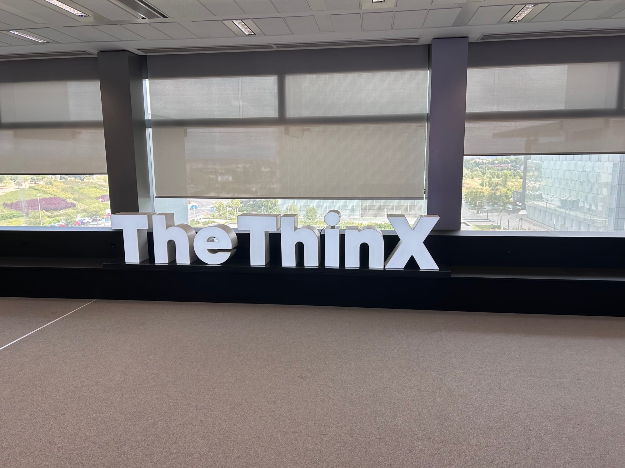 Thinx offices and their sign