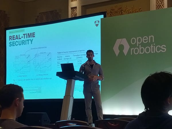 Real-time security for robotics