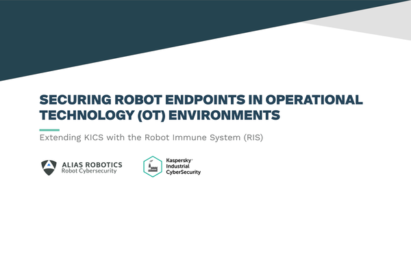 Securing robot endpoints in Operational Technology (OT) environments
