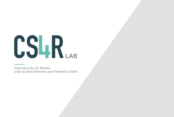 Alias Robotics and Telefónica Tech lead robot cybersecurity with CS4R LAB Initiative