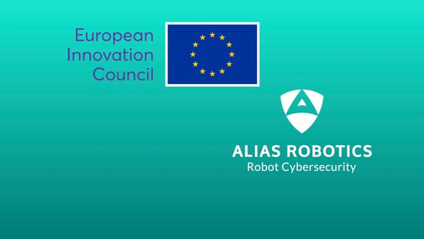 Alias Roboticsek Europako Berrikuntza Kontseiluaren finantziazio entzutetsua ziurtatu du